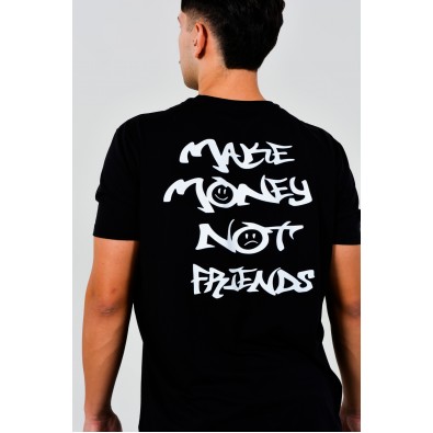 Camiseta Clássica "Make Money Not Friends"