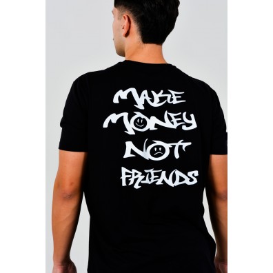 Camiseta Clássica "Make Money Not Friends"