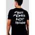 Camiseta Clássica "Make Money Not Friends"